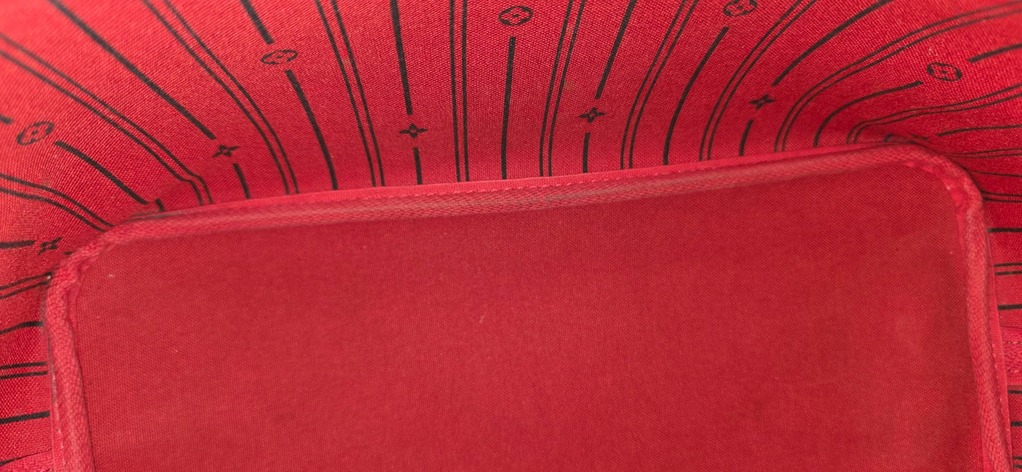 Authentic Louis Vuitton Neverfull MM Damier Ebene