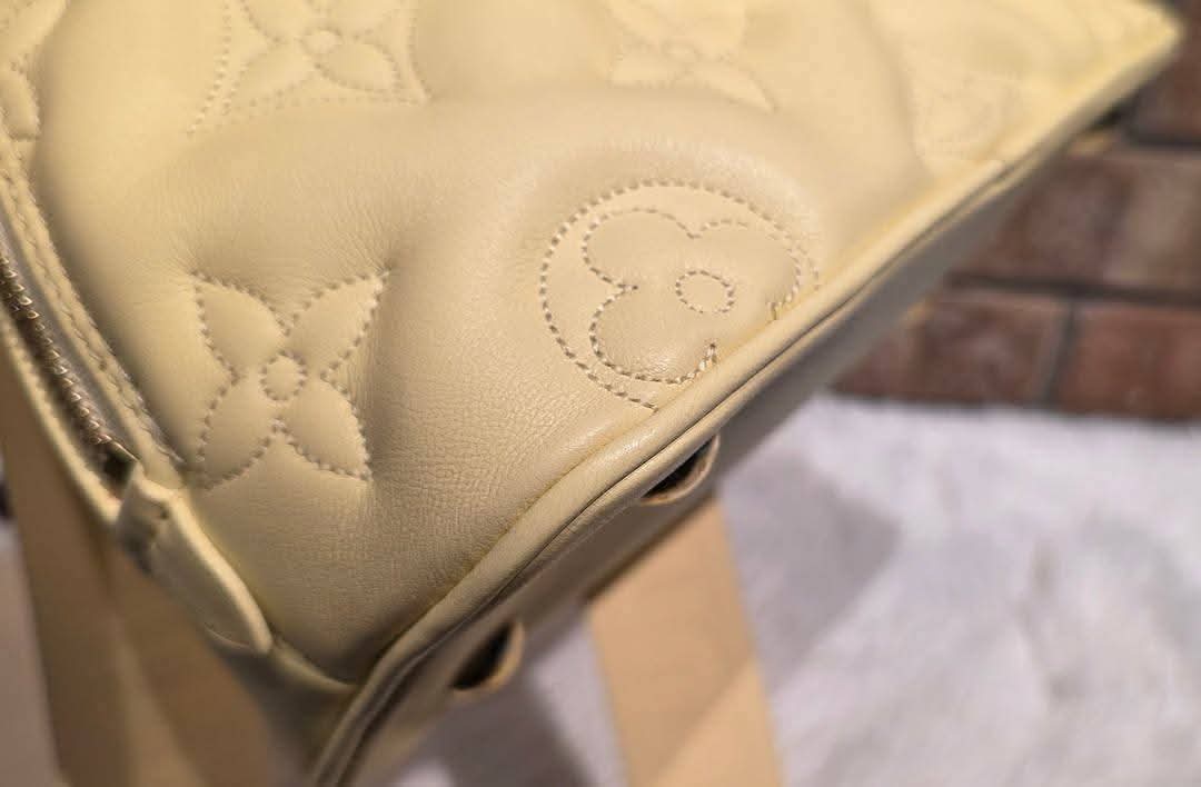 Authentic Louis Vuitton Alma BB Bubblegram Banane