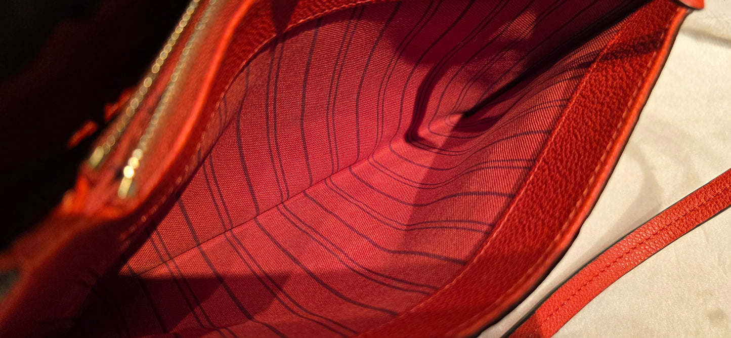 Authentic Louis Vuitton Fascinante Empreinte Red
