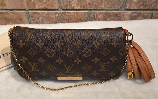 Authentic Louis Vuitton Favorite MM Monogram