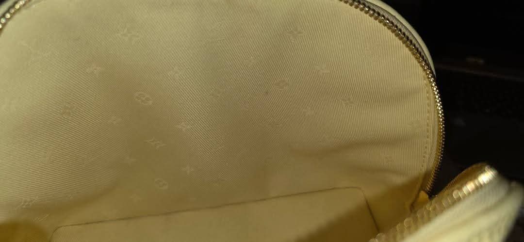 Authentic Louis Vuitton Alma BB Bubblegram Banane