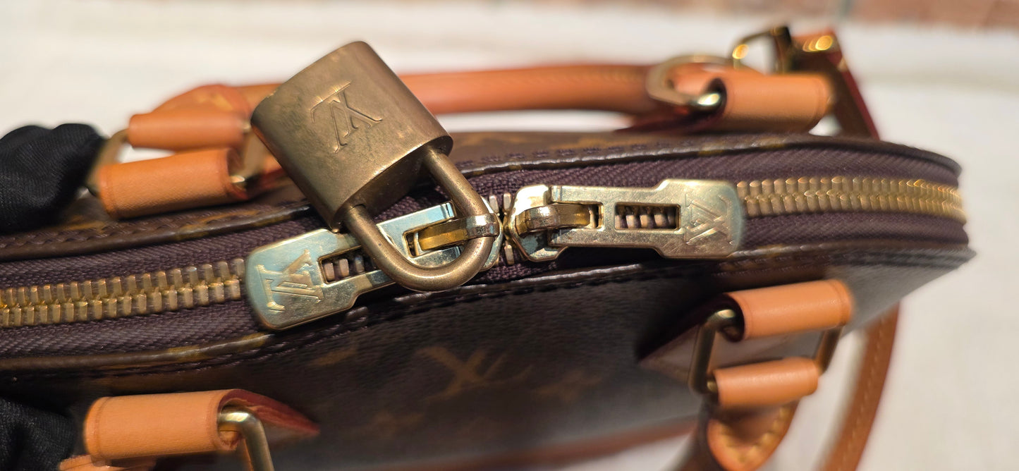 Authentic Louis Vuitton Alma BB Monogram