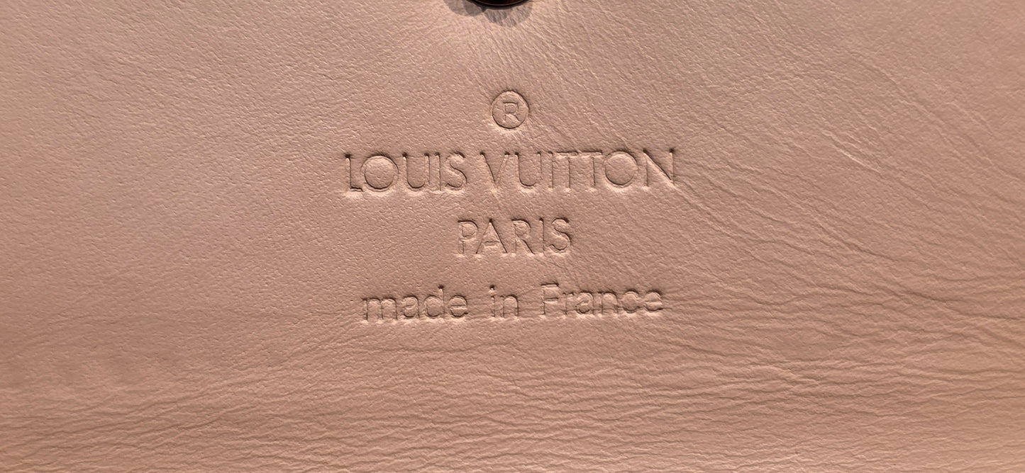 Authentic Louis Vuitton Multicolor Blanc Porte Tresor Wallet