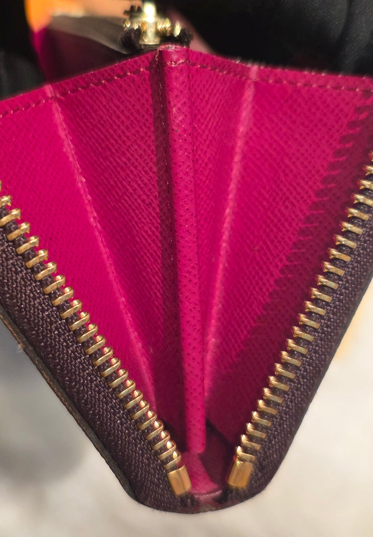 Authentic Louis Vuitton Clemence Wallet