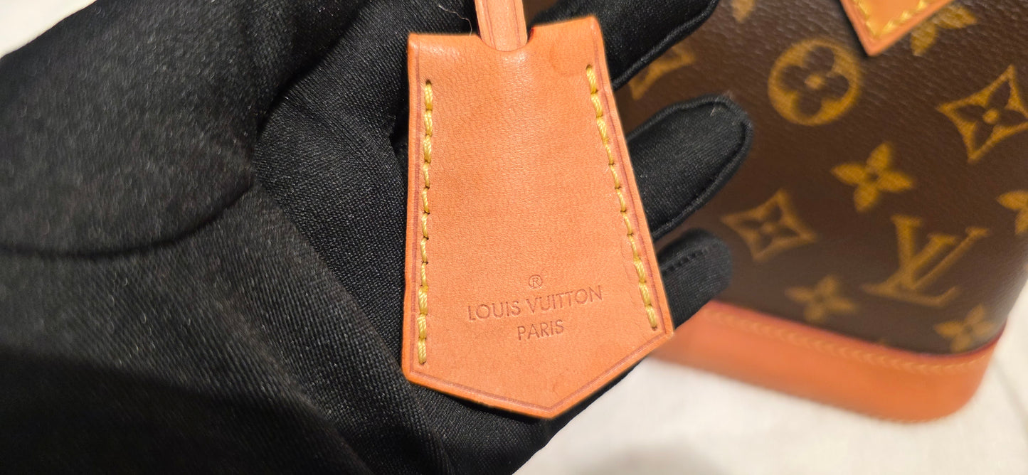Authentic Louis Vuitton Alma BB Monogram