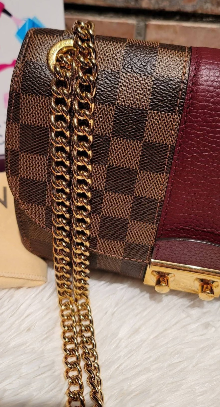 Authentic Louis Vuitton Wight Damier Ebene