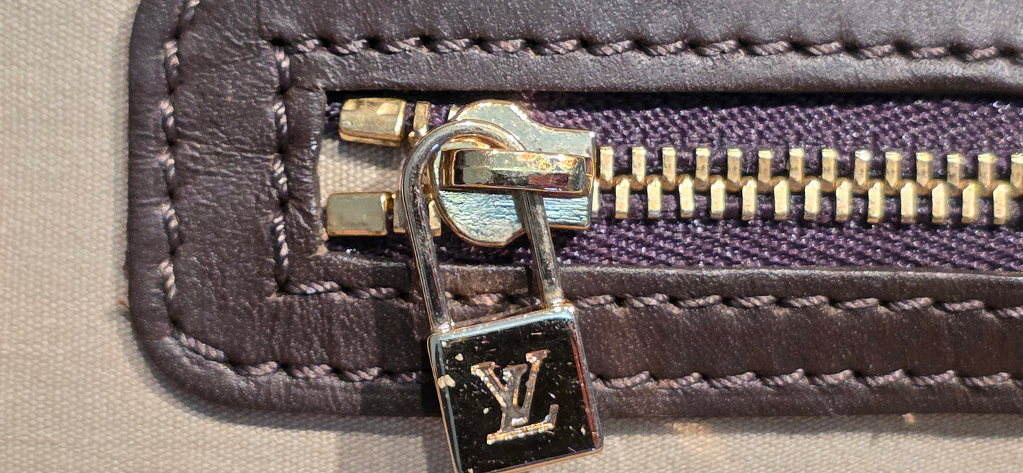 Authentic Louis Vuitton Alma Mini Lin Haut (Tall)