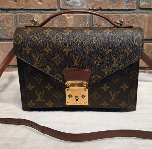Authentic Louis Vuitton Monceau 26