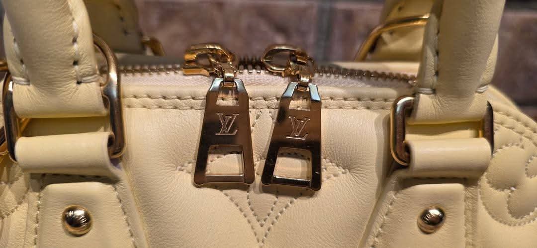 Authentic Louis Vuitton Alma BB Bubblegram Banane