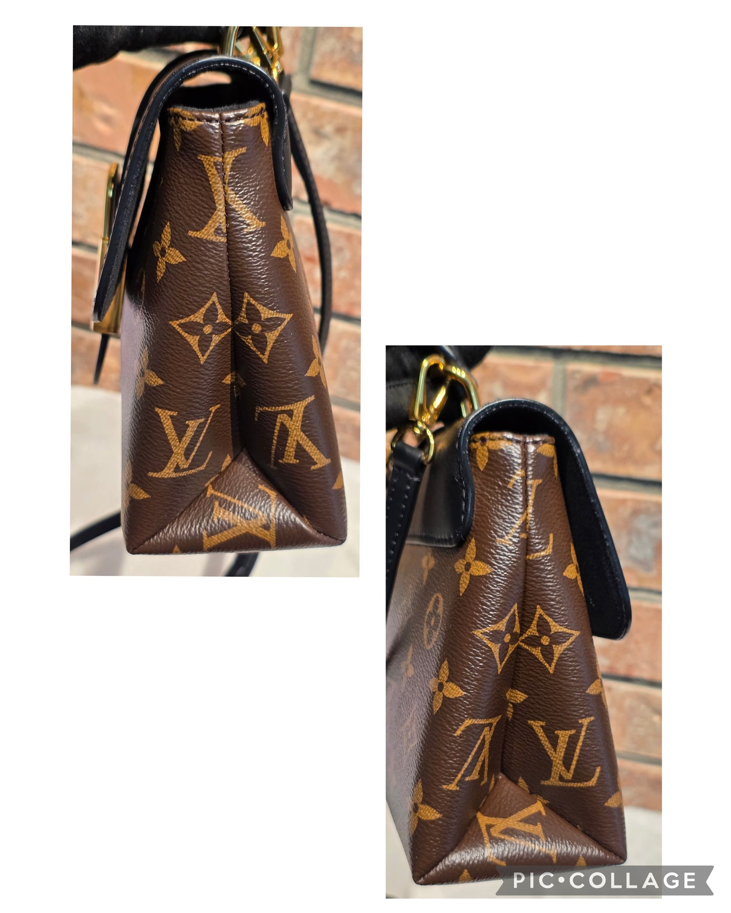 Authentic Louis Vuitton Locky BB Noir
