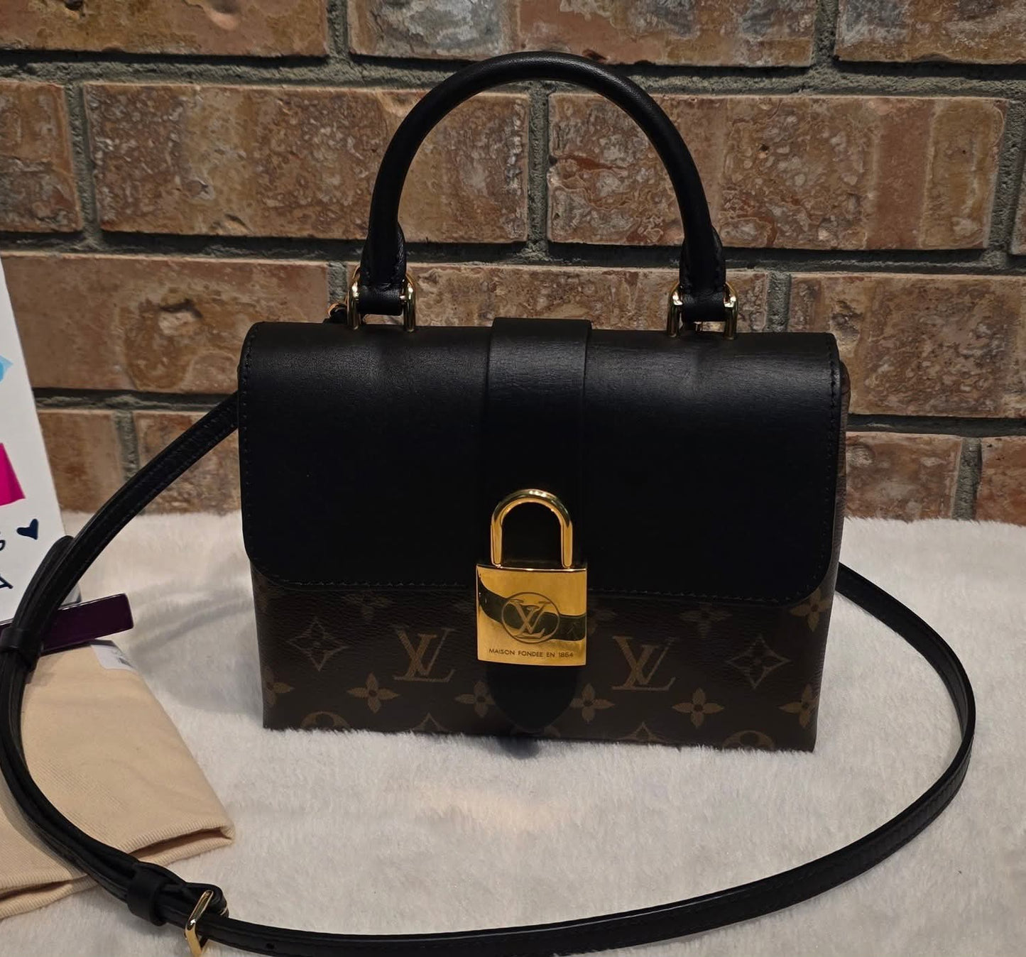 Authentic Louis Vuitton Locky BB Noir