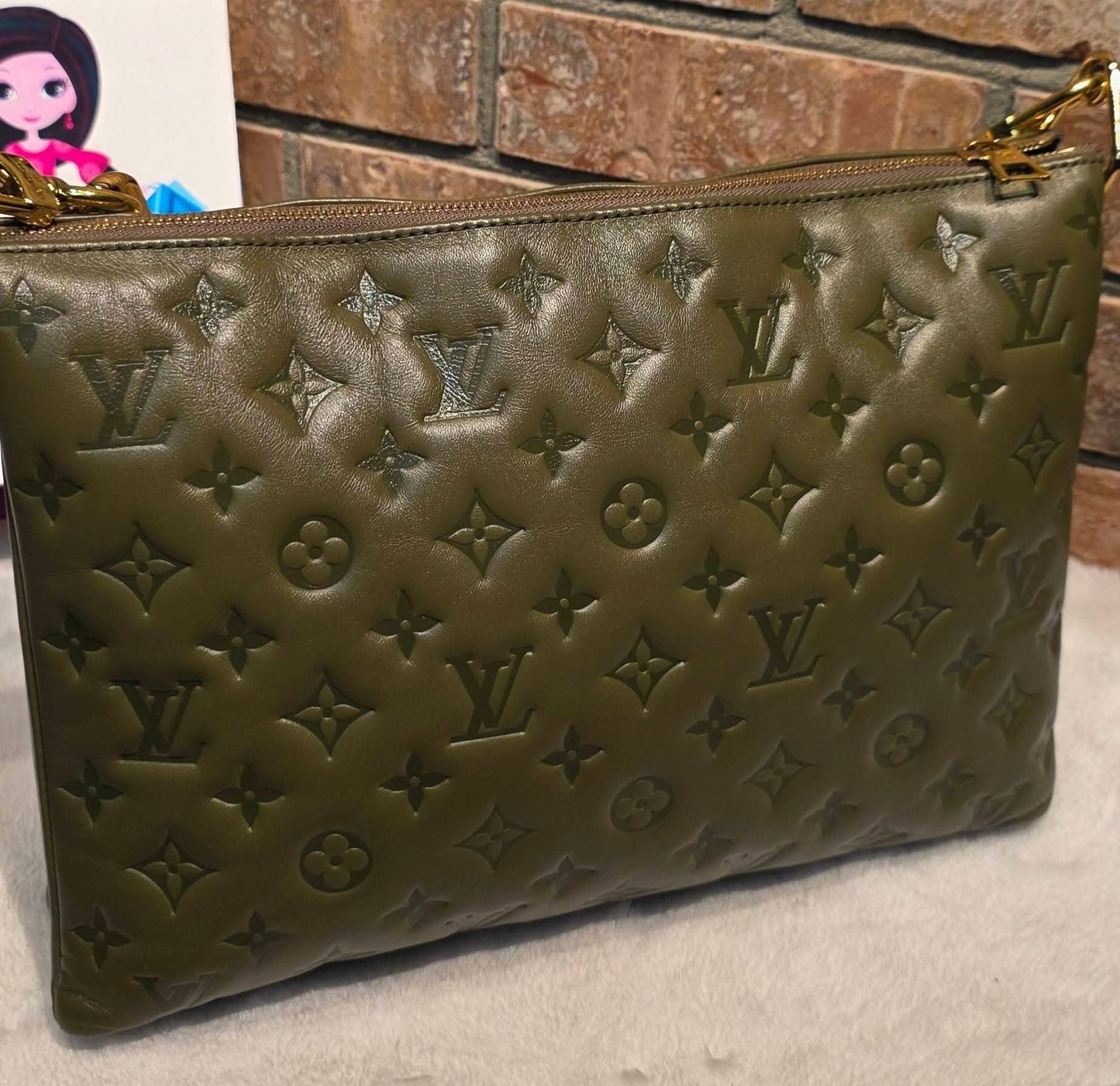 Authentic Louis Vuitton Coussin MM