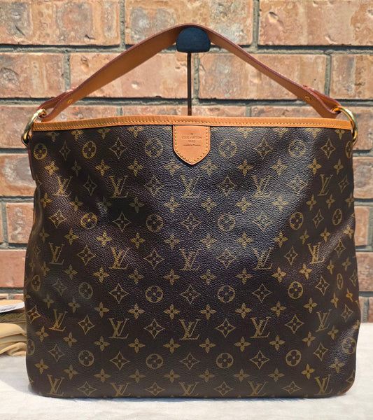 Authentic Louis Vuitton Delightful MM Monogram (FL1191)