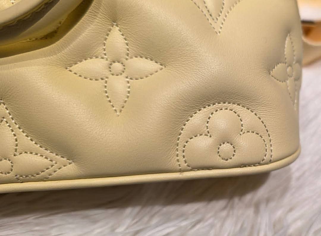 Authentic Louis Vuitton Alma BB Bubblegram Banane
