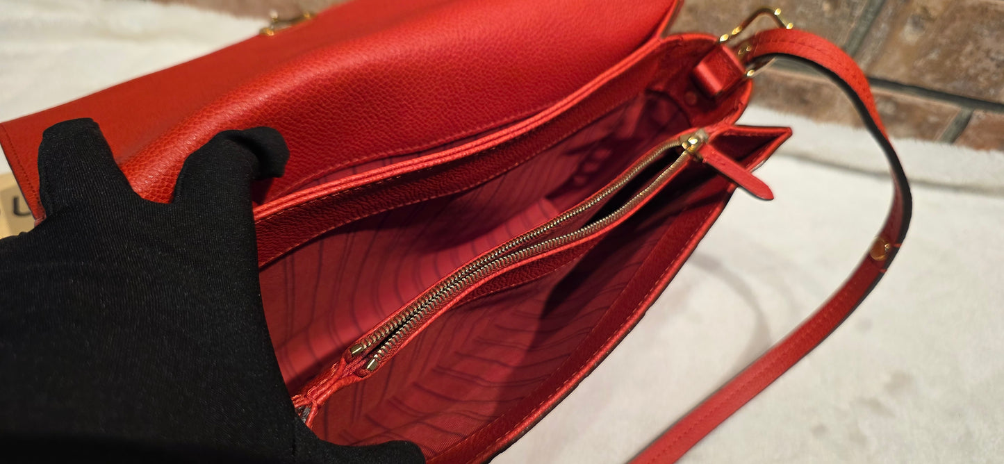 Authentic Louis Vuitton Fascinante Empreinte Red