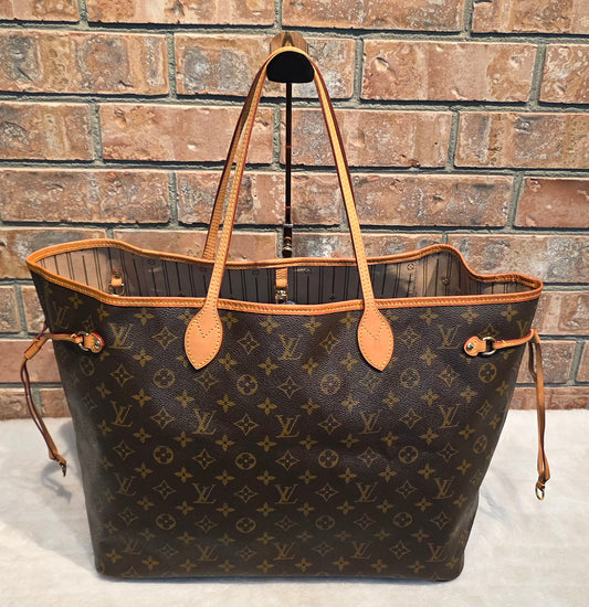 Authentic Louis Vuitton Neverfull GM Monogram