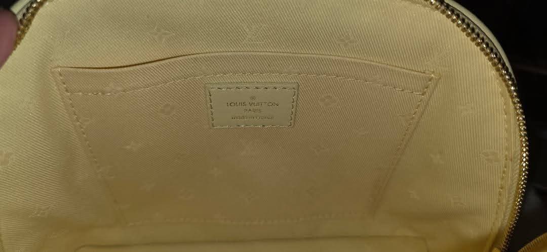 Authentic Louis Vuitton Alma BB Bubblegram Banane