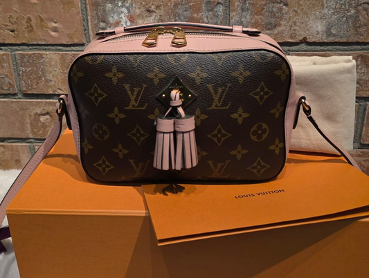Authentic Louis Vuitton Saintonge Rose Poudre