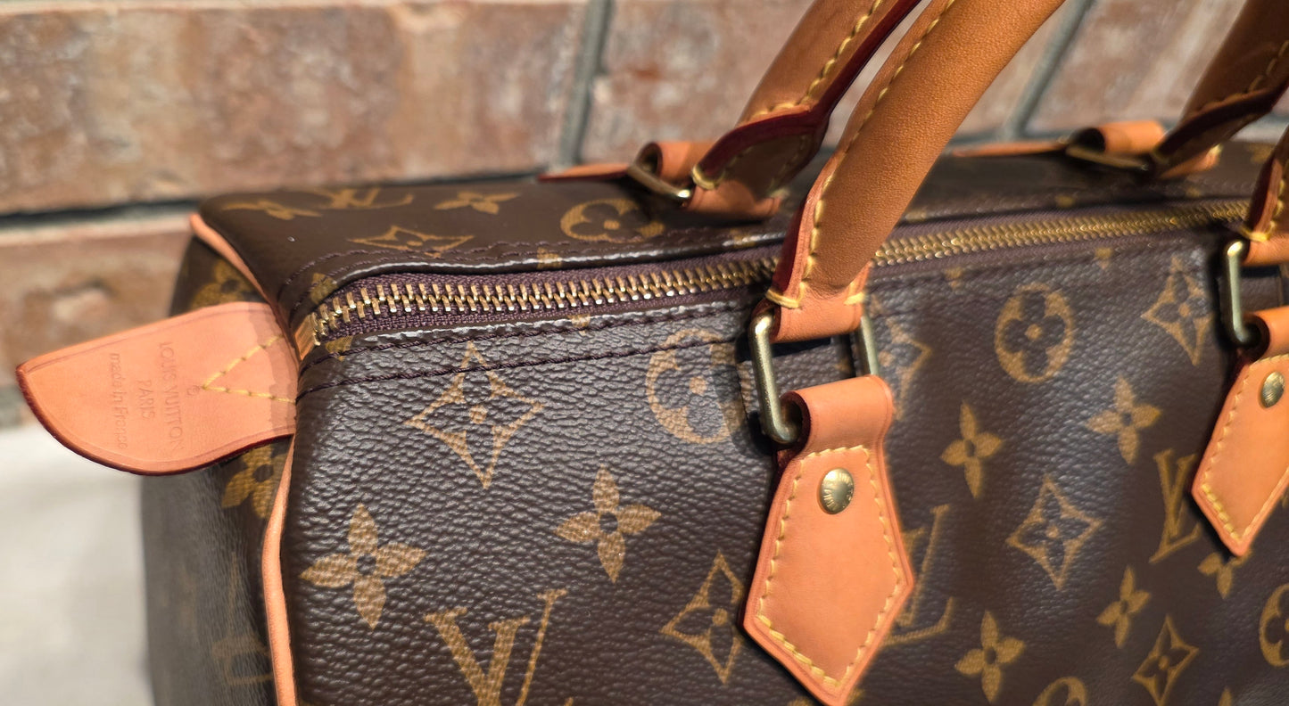 Authentic Louis Vuitton Speedy 30 Monogram