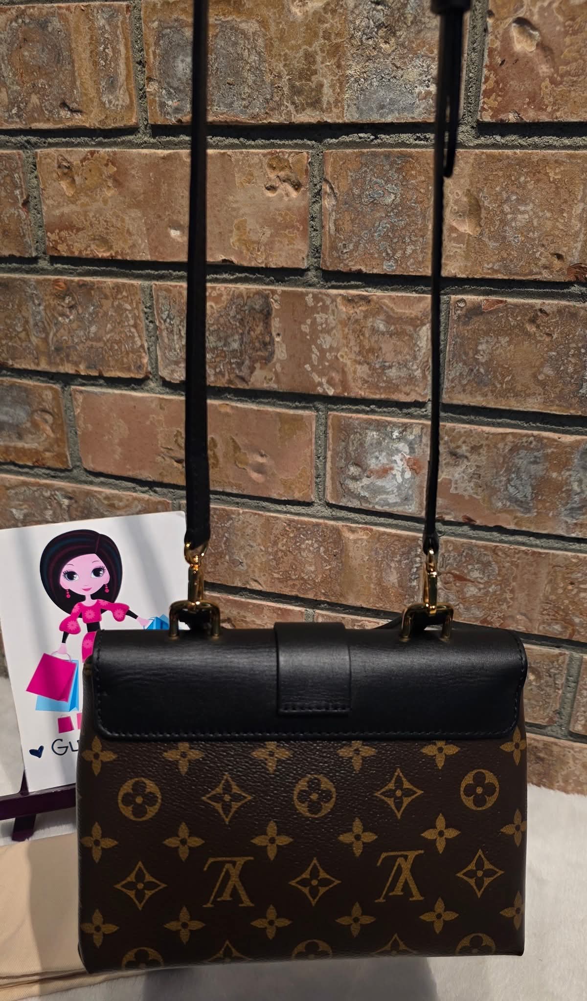 Authentic Louis Vuitton Locky BB Noir