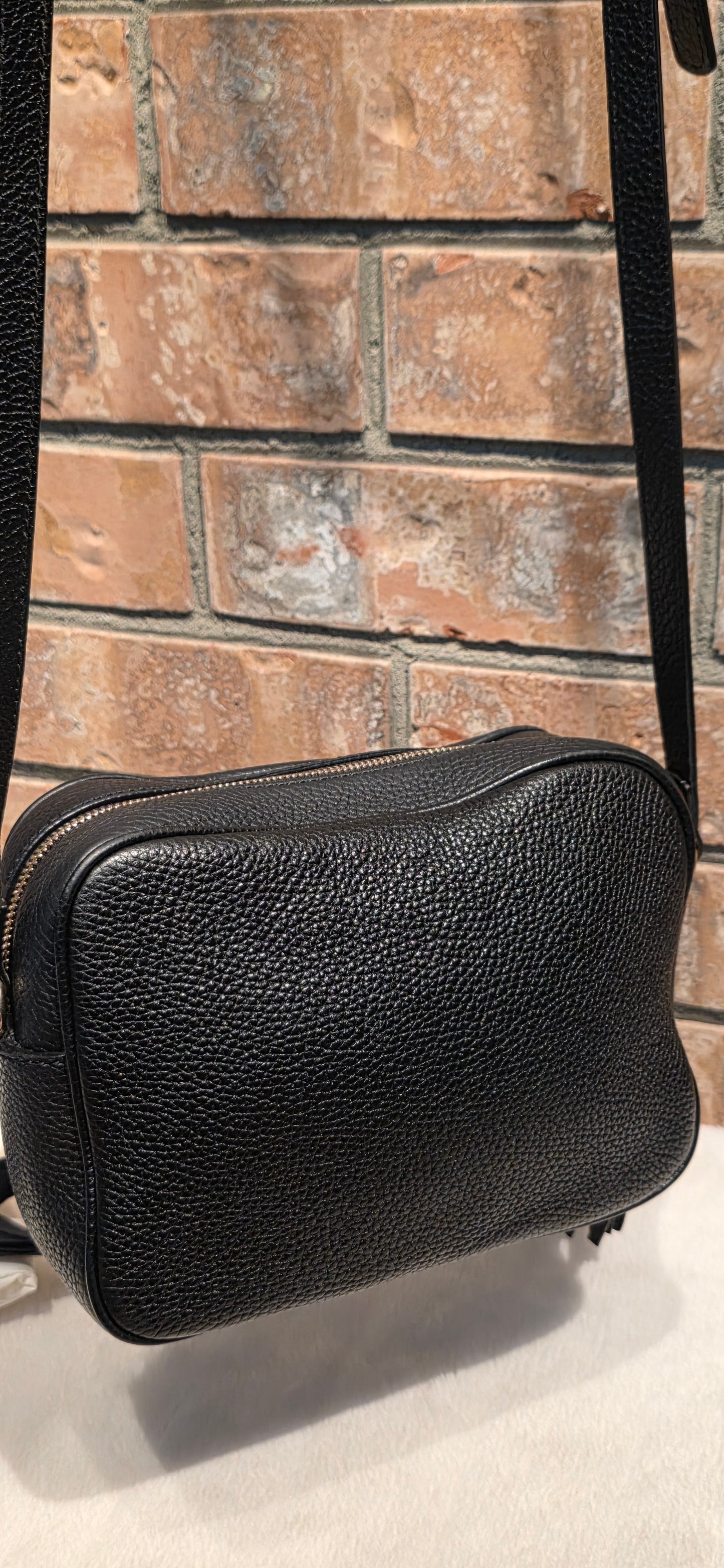 Authentic Gucci Disco Soho Crossbody Black