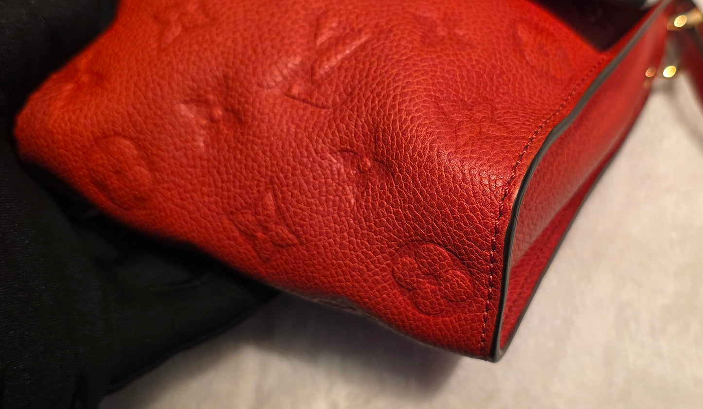 Authentic Louis Vuitton Fascinante Empreinte Red