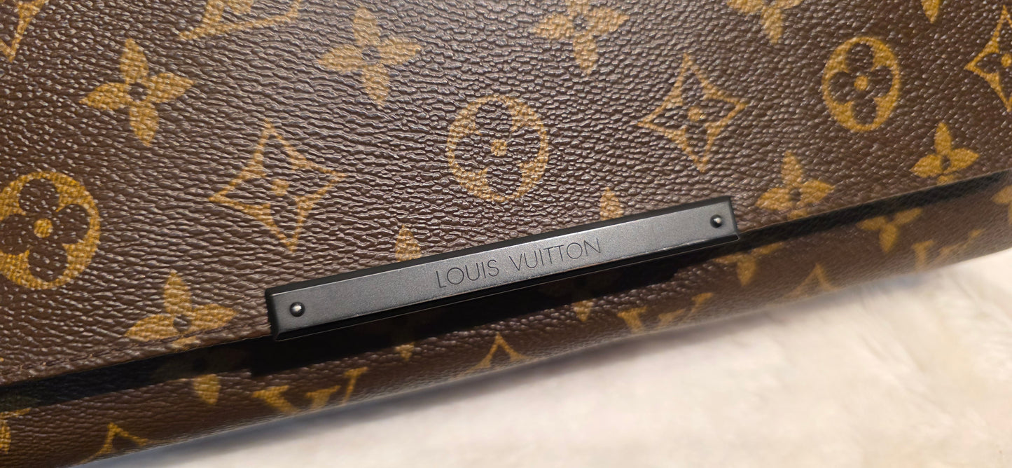 Authentic Louis Vuitton Monogram Macassar District MM