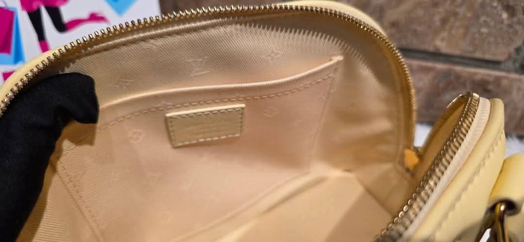 Authentic Louis Vuitton Alma BB Bubblegram Banane