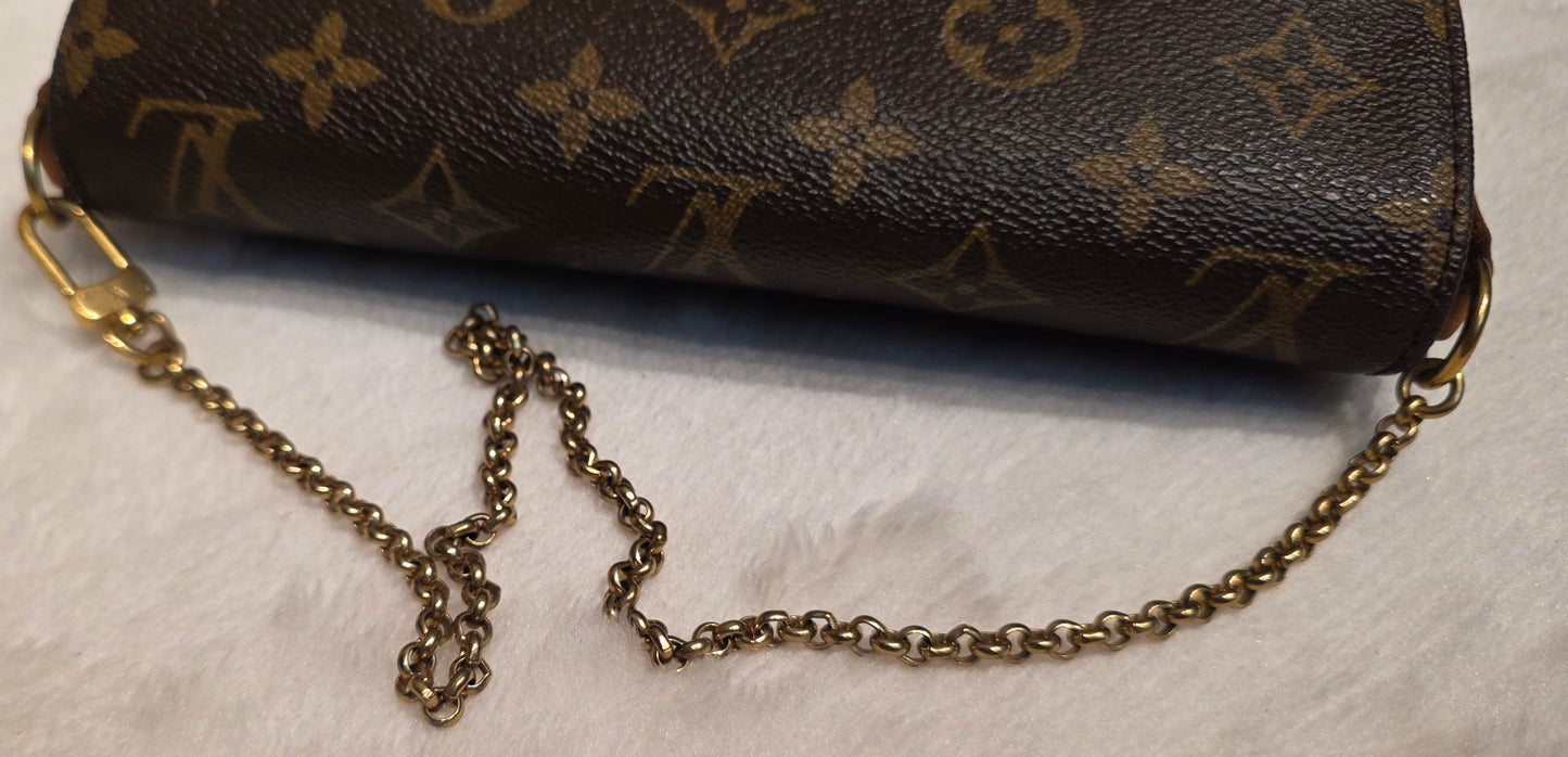 Authentic Louis Vuitton Favorite PM (NO LEATHER STRAP)