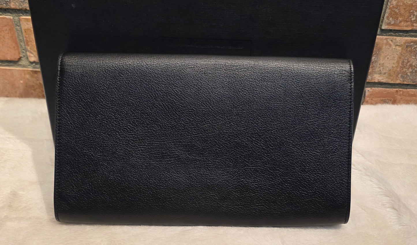 Authentic YSL Belle De Jour Large Clutch in Black