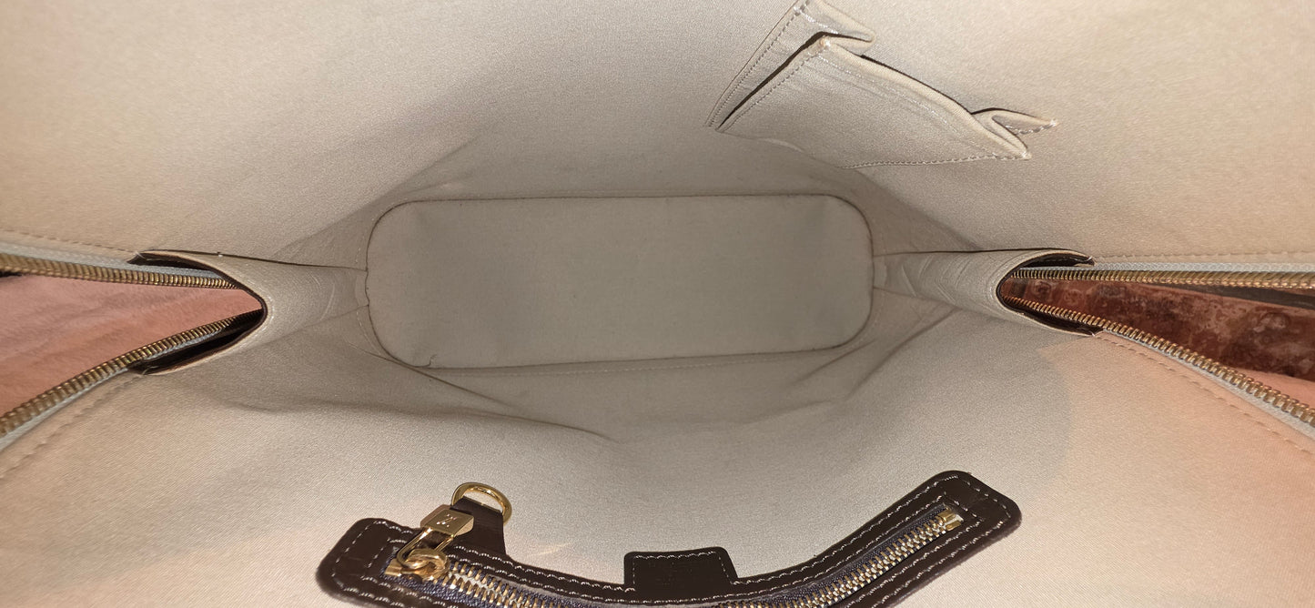 Authentic Louis Vuitton Alma Mini Lin Haut (Tall)