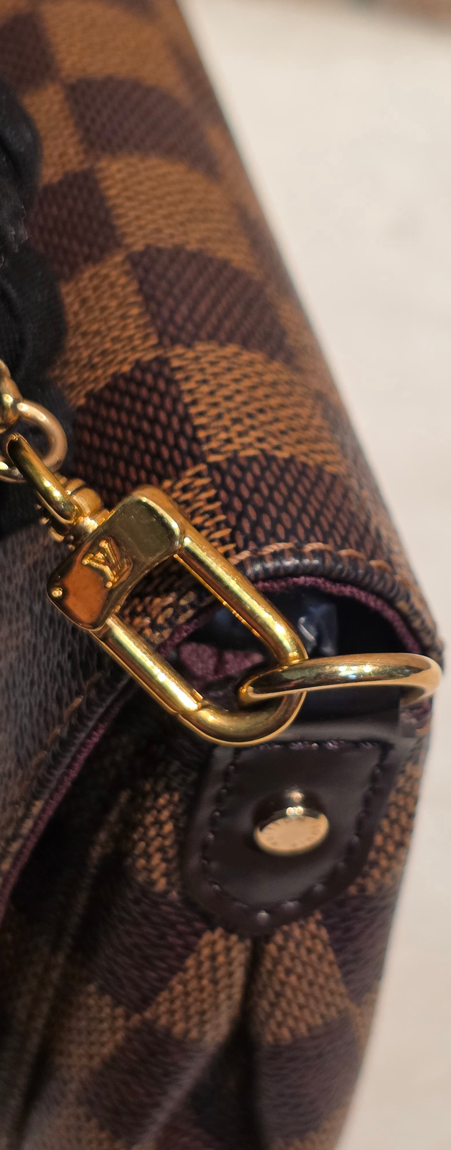 Authentic Louis Vuitton Favorite PM Damier Ebene