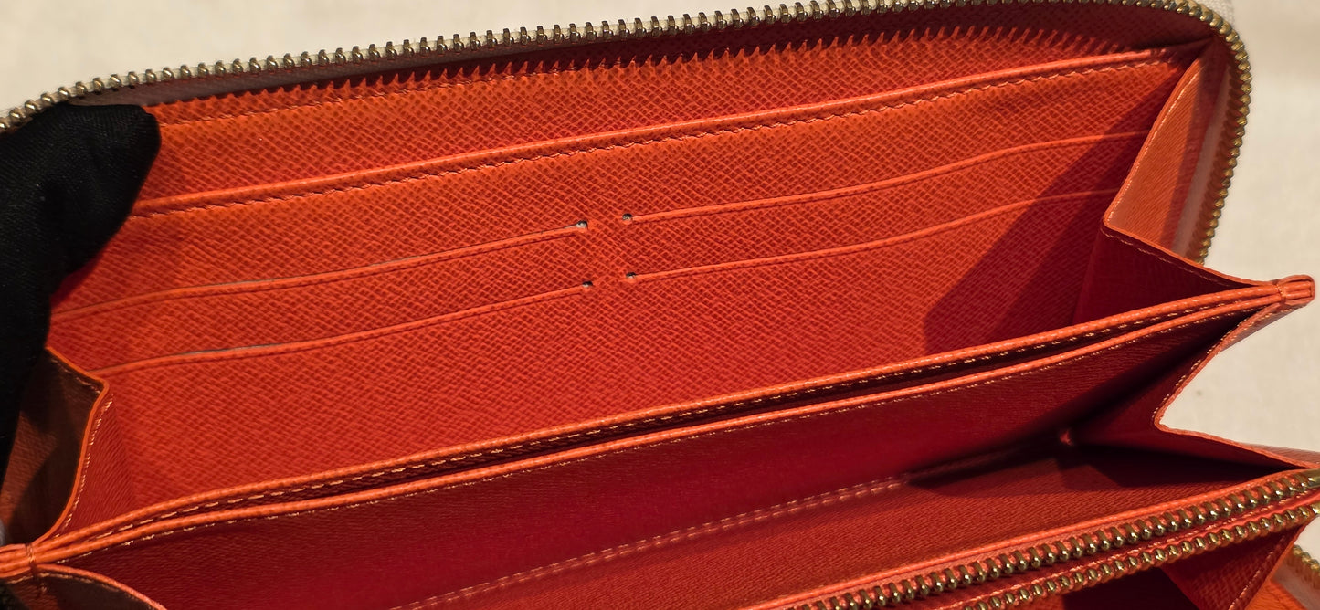 Authentic Louis Vuitton x Murakami Multicolor Zippy Wallet