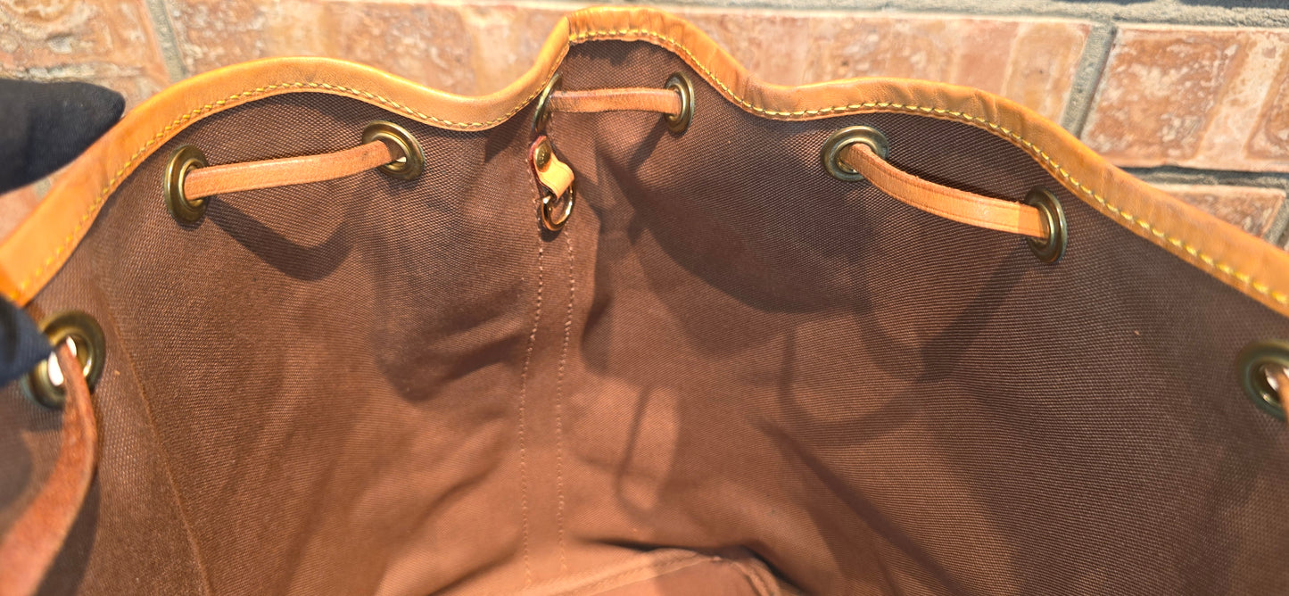 Authentic Louis Vuitton Petite Noe Monogram