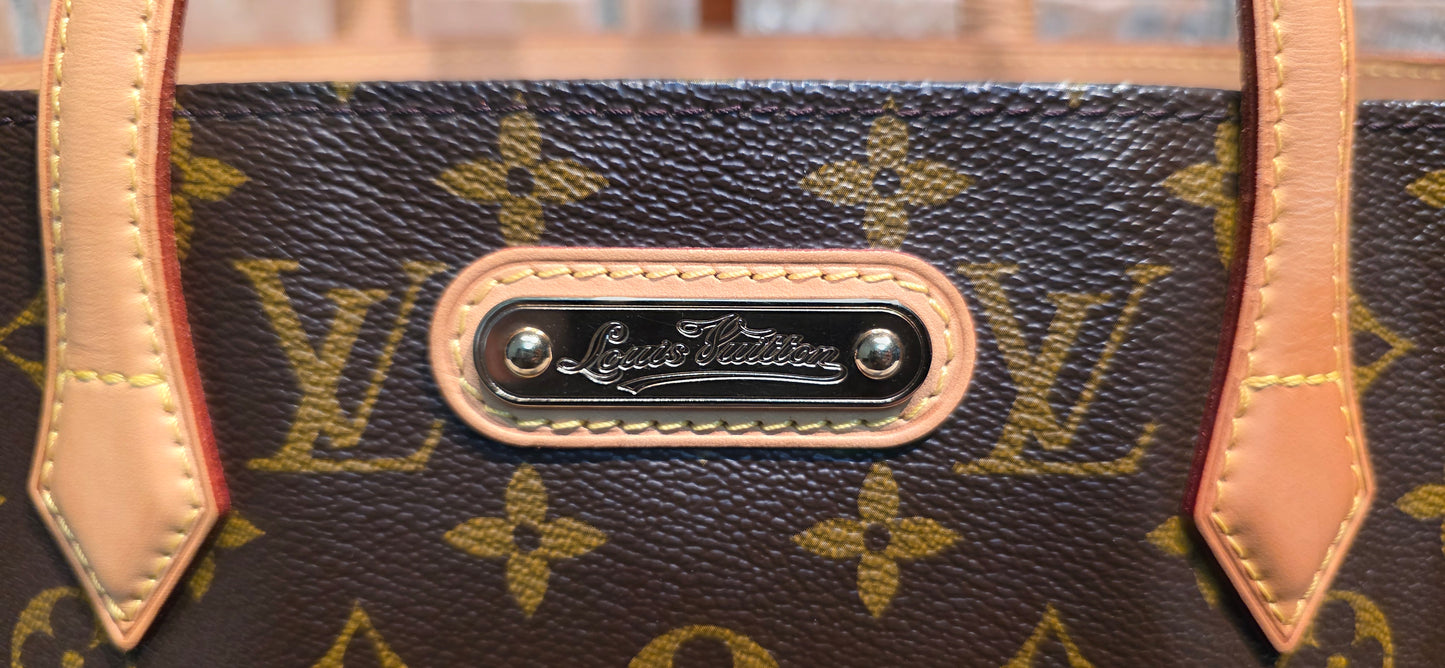 Authentic Louis Vuitton Wilshire MM Monogram
