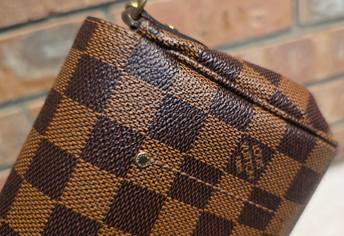 Authentic Louis Vuitton Favorite PM Damier Ebene