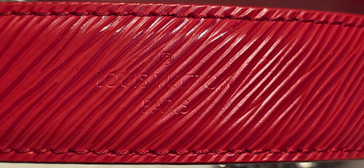 Authentic Louis Vuitton Twist MM Epi Leather in Red
