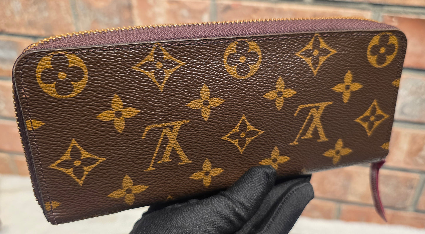Authentic Louis Vuitton Clemence Wallet