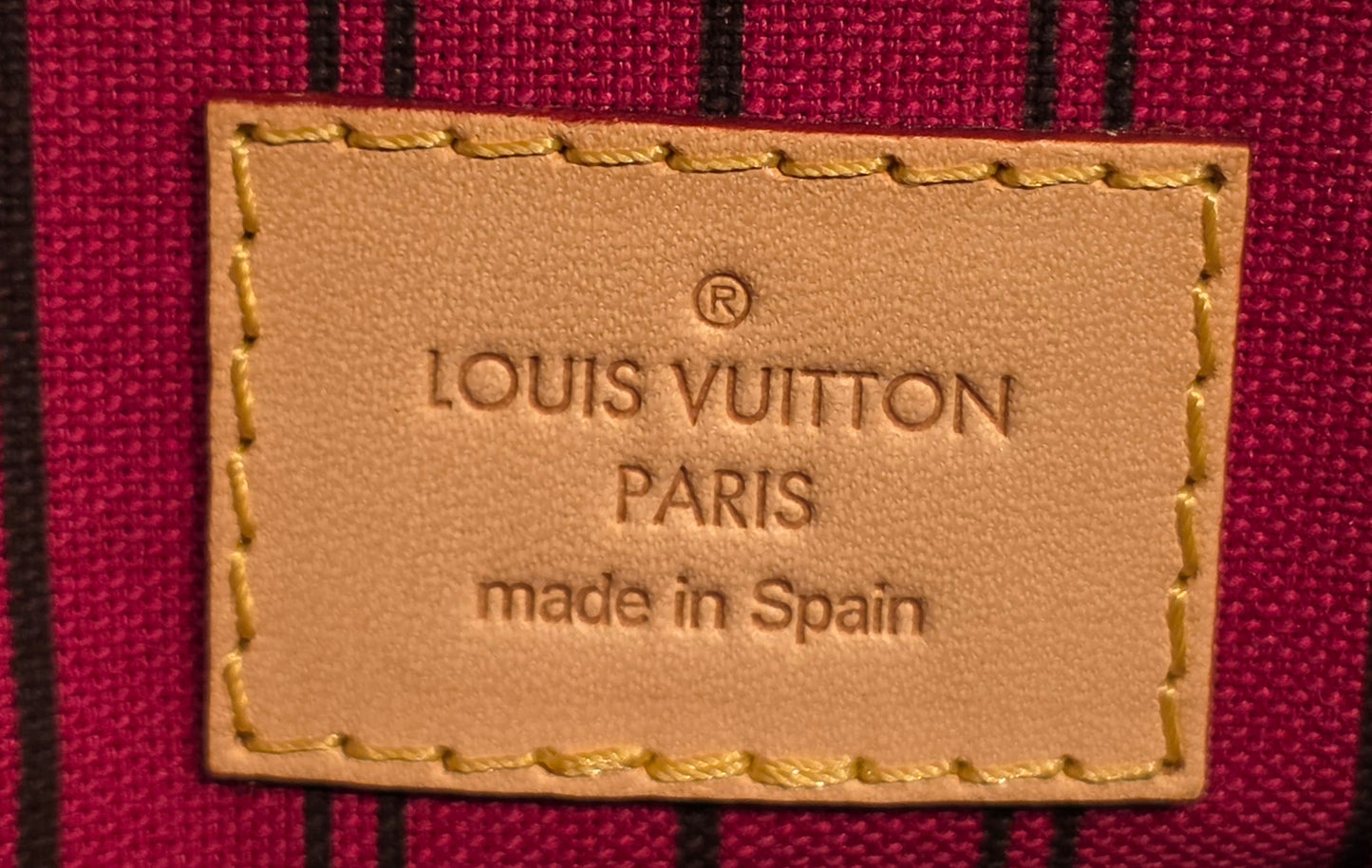 Authentic Louis Vuitton Pouch (Frm NF MM)
