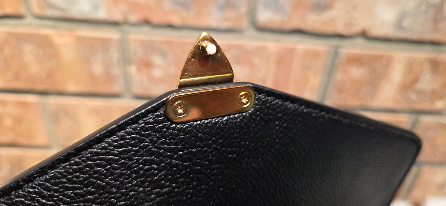 Authentic Pochette Metis Empreinte Noir