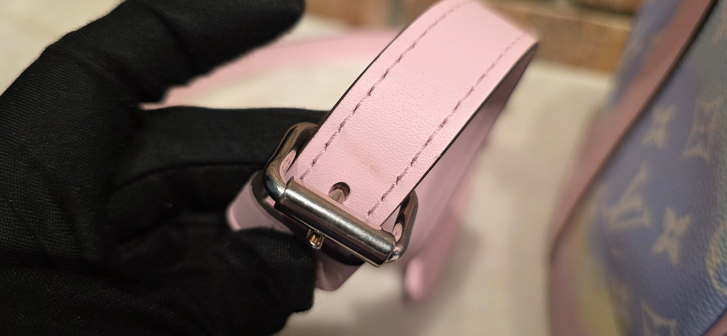 Authentic Louis Vuitton Limited Edition Speedy 30 Bandouliere Escale Pastel