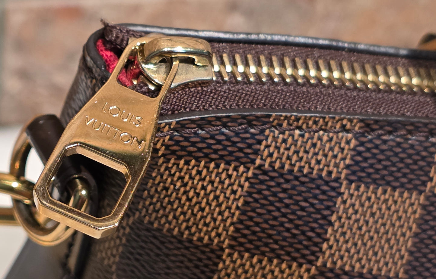 Authentic Louis Vuitton Siena PM Damier Ebene