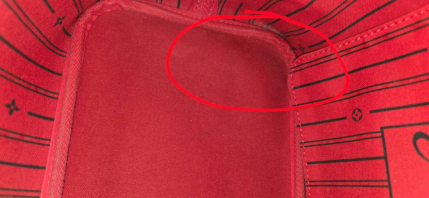Authentic Louis Vuitton Neverfull MM Damier Ebene
