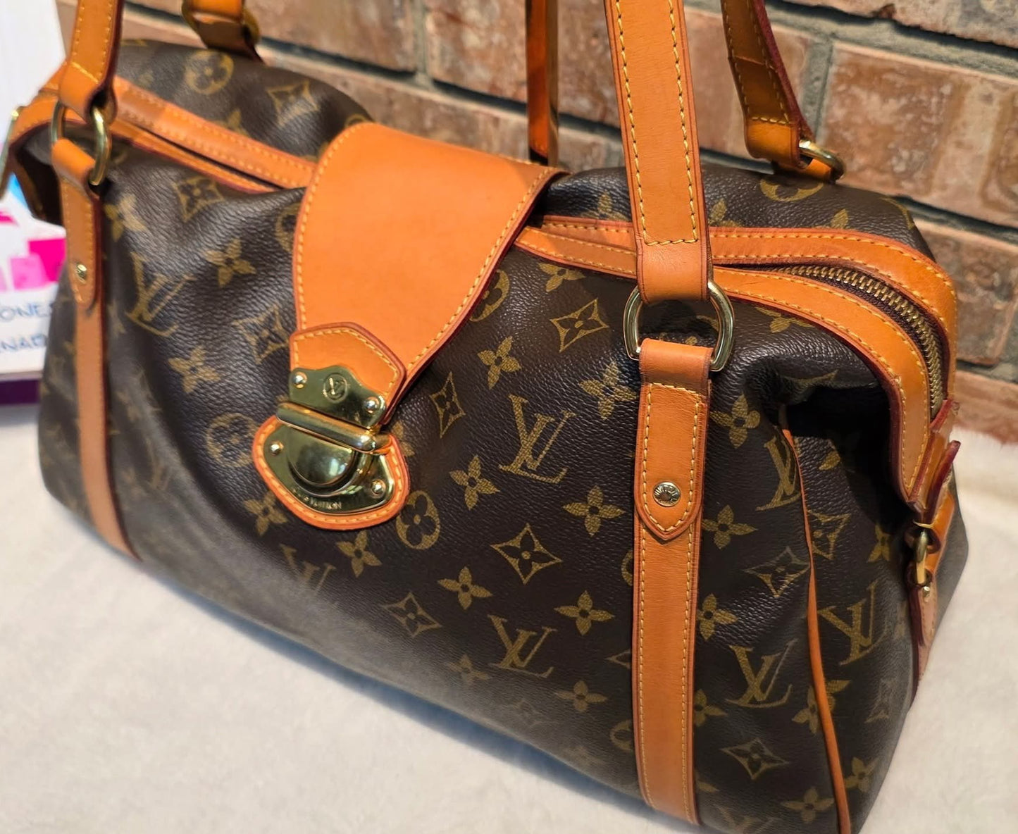 Authentic Louis Vuitton Stresa PM Monogram
