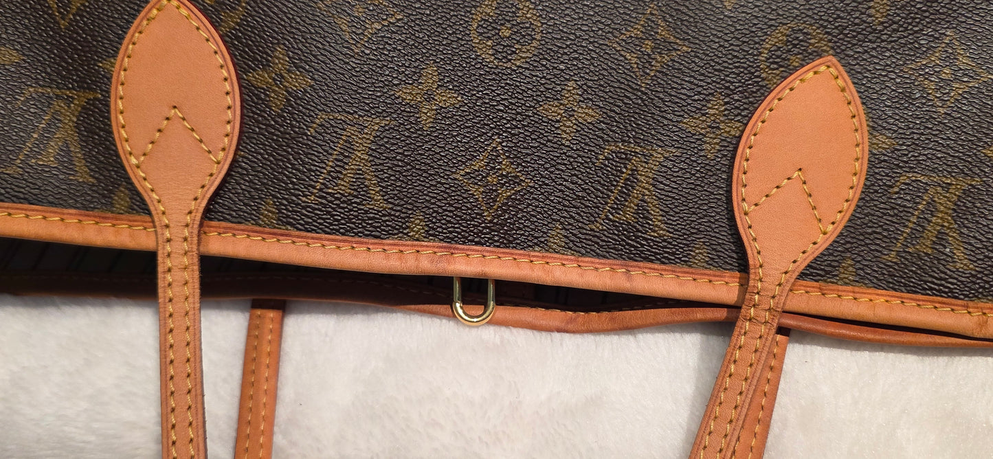 Authentic Louis Vuitton Neverfull MM Monogram