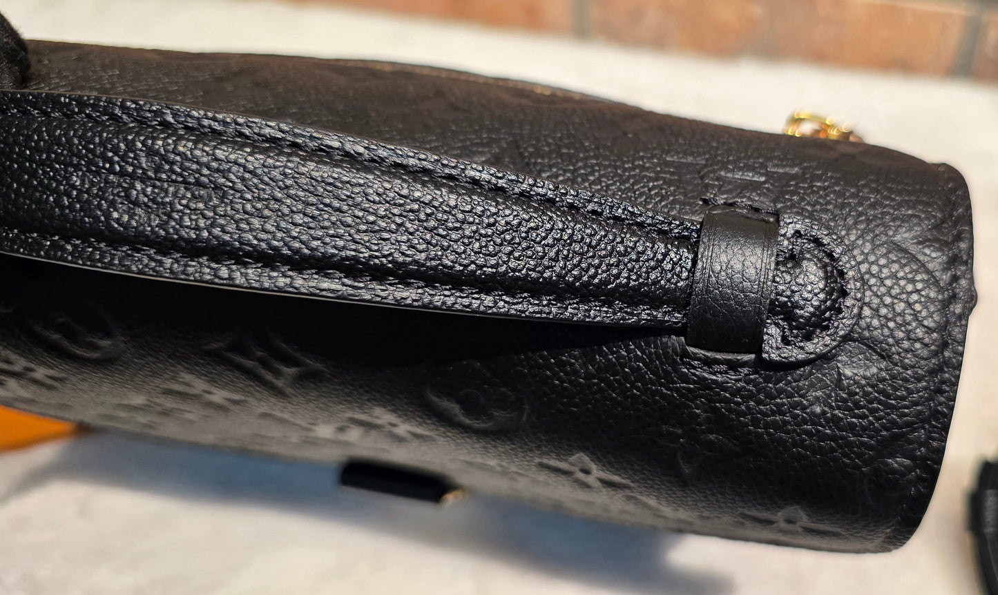 Authentic Louis Vuitton Pochette Metis Empreinte Noir