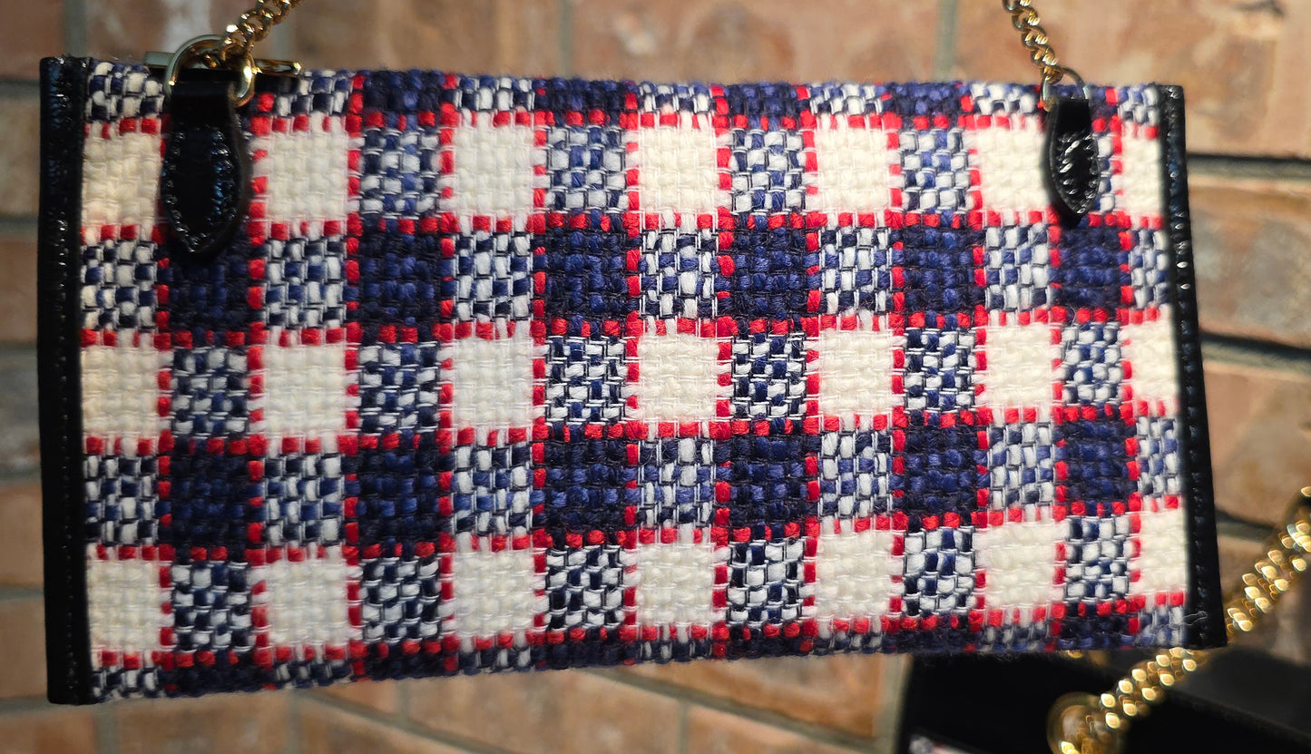 Authentic Gucci Rajah Large Tweed Tote