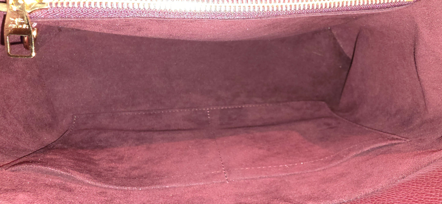 Authentic Louis Vuitton Olympe Monogram Bordeaux