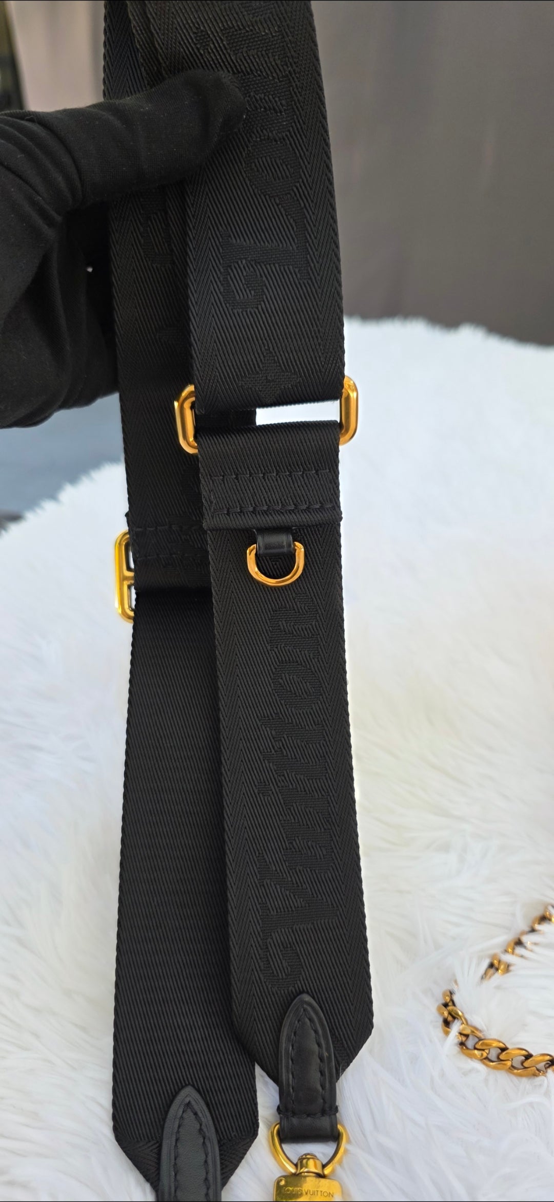 Authentic Louis Vuitton Jacquard Strap