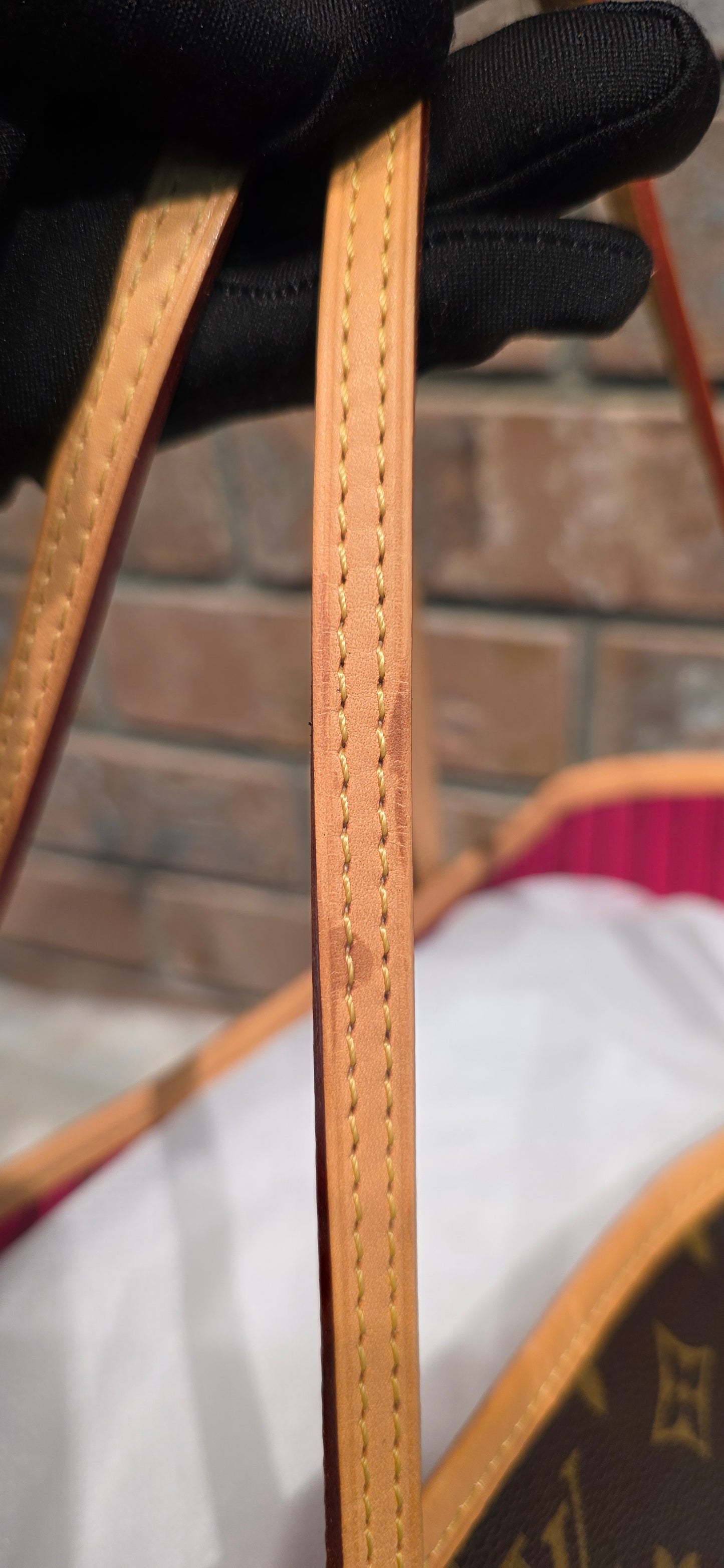 Authentic Louis Vuitton Neverfull MM (Pivoine Interior)